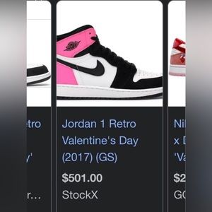 Jordan 1 valentines